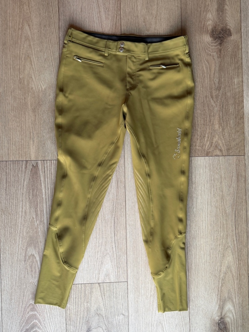 Samshield Adele (Clara) Olive Riding Breeches size Medium